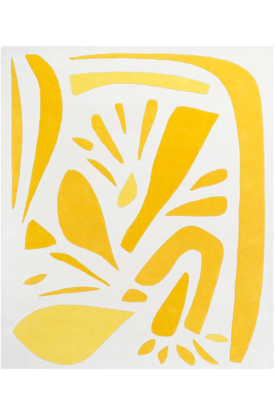 toulemonde-bochart-alpha-jaune-tapis-jaune-tuft-main image 1