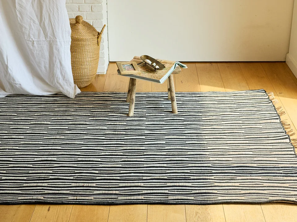 serge-lesage-tapis-zuri-tapis-tiss-main-laine-raffia-et-coton image 1