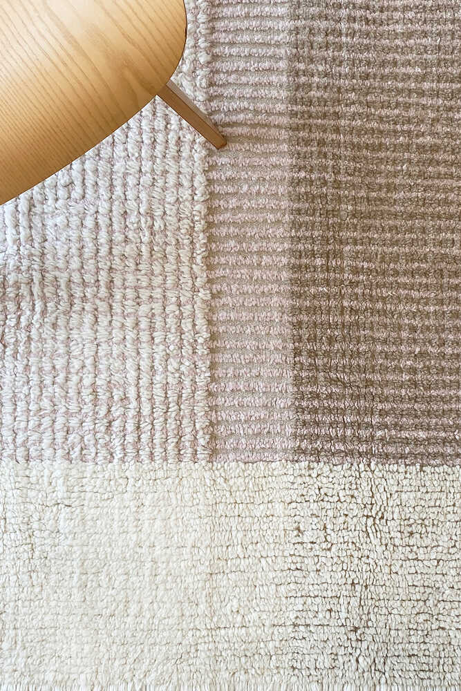 lorena-canals-tapis-woolable-kaia-rose-tapis-laine-carreaux image 2
