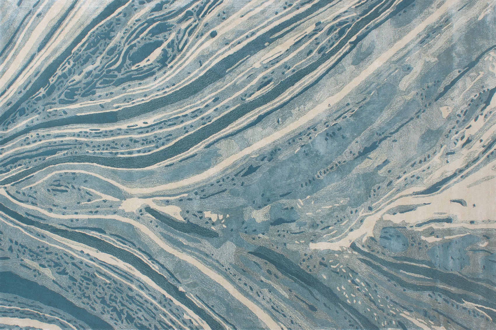 serge-lesage-tapis-exclusive-bleu-blanc-marbr-sur-mesure image 2