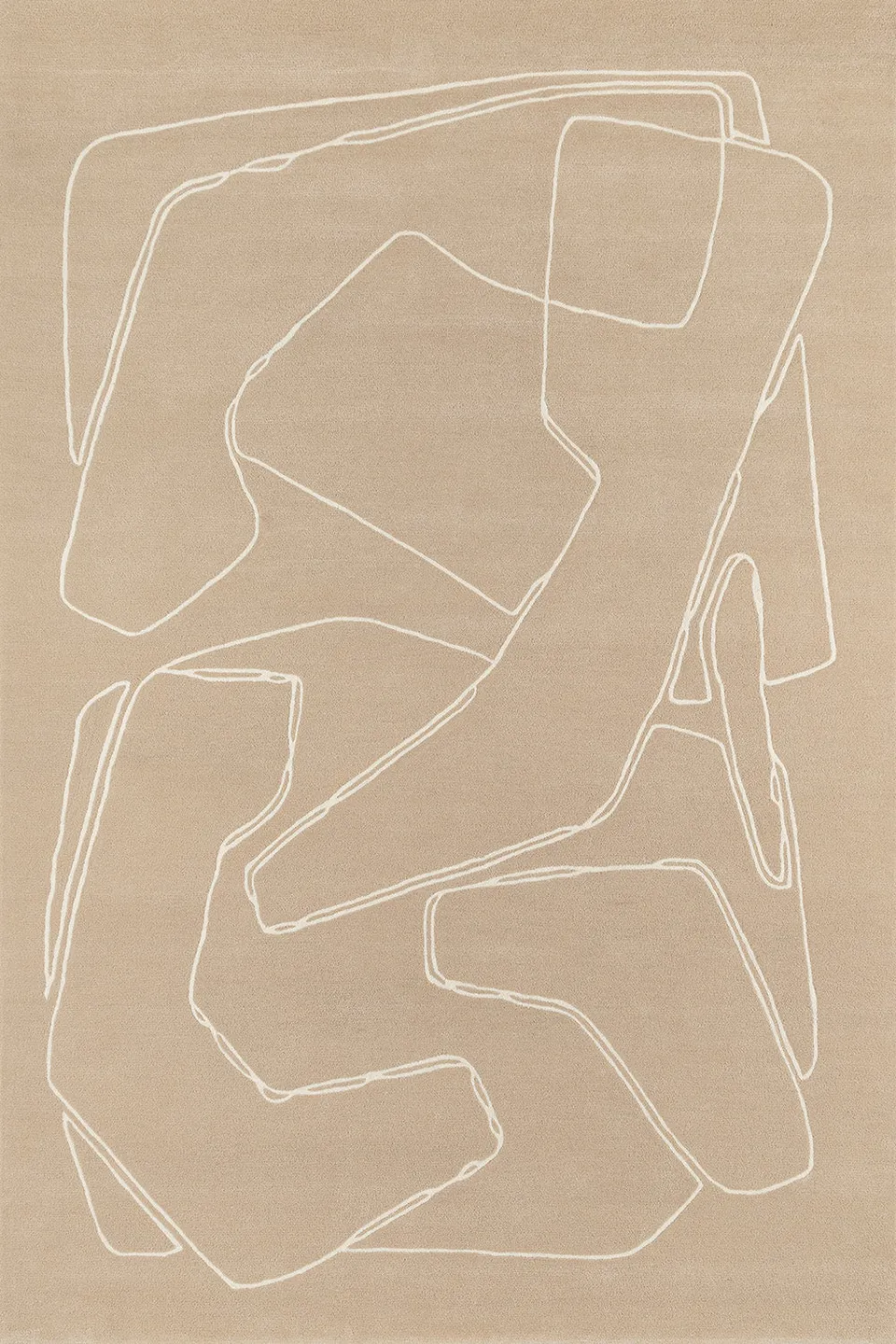 toulemonde-bochart-amalgame-tapis-contemporain-beige image 1