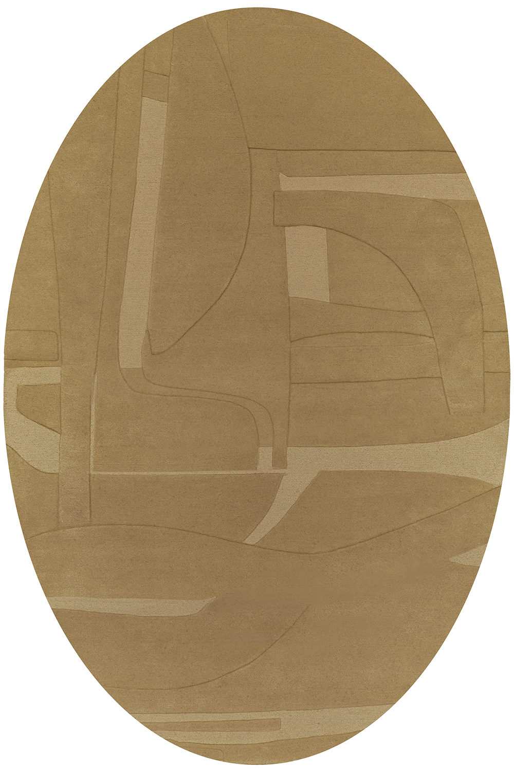 toulemonde-bochart-collage-tapis-brun-laine-par-pascale-ribourg image 1