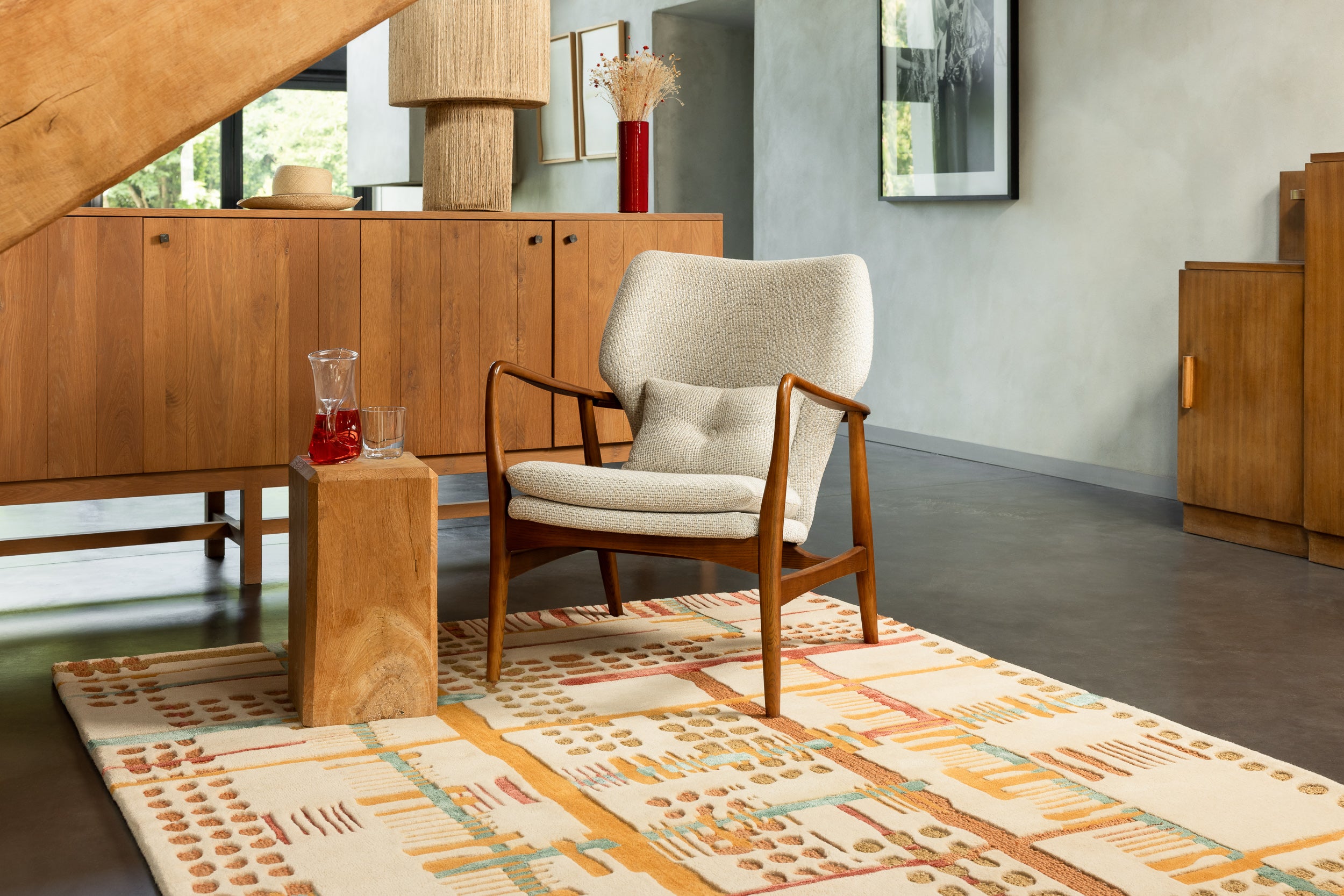 serge-lesage-tapis-hiri-joy-ville-vue-du-ciel image 1