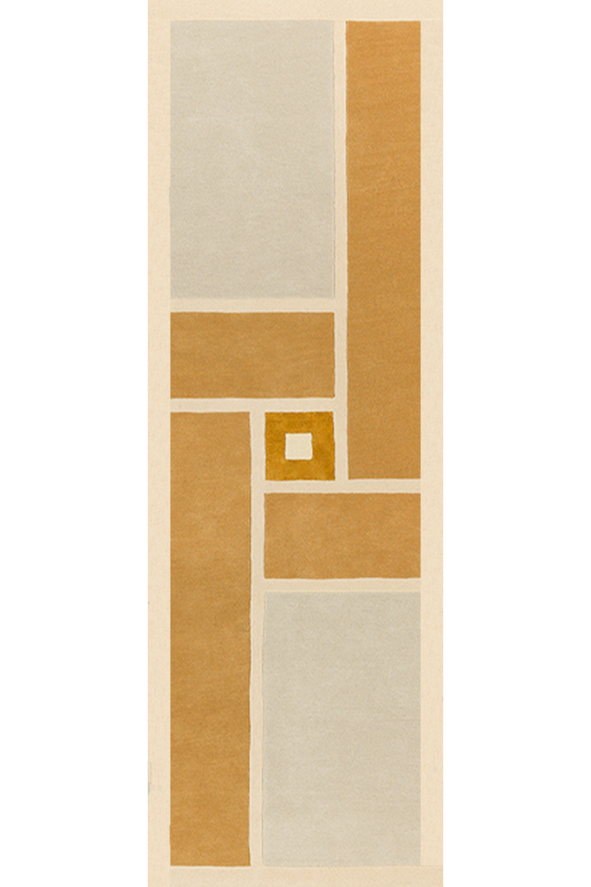 toulemonde-bochart-vintage-runner-beige-80x240-tapis-couloir-laine-et-viscose-fa image 1