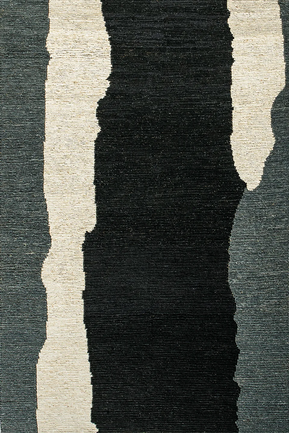 toulemonde-bochart-clair-obscur-tapis-noir-et-blanc-en-chanvre image 1