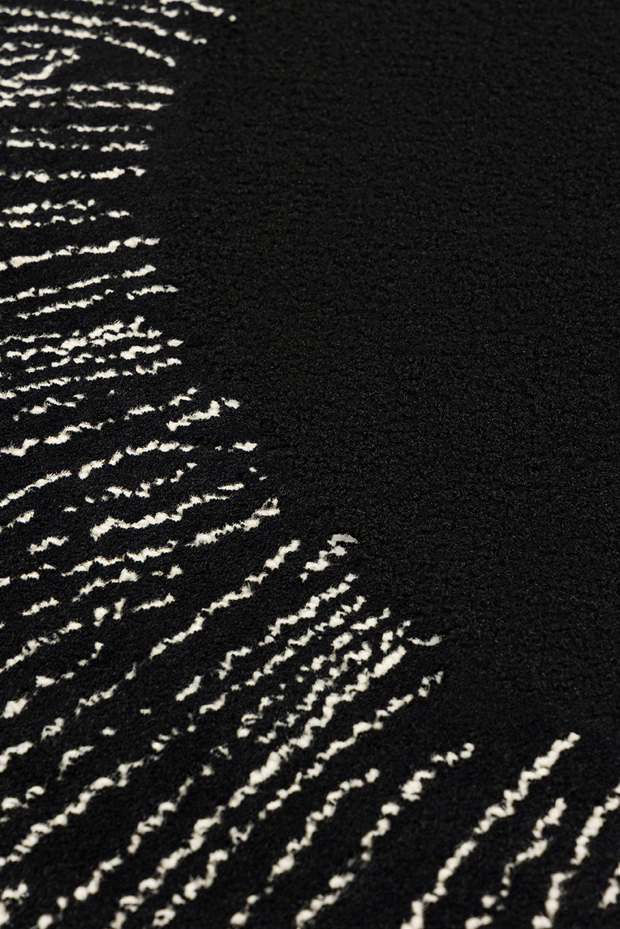 toulemonde-bochart-eye-flower-noir-tapis-rond-100-laine-tuft-main image 3