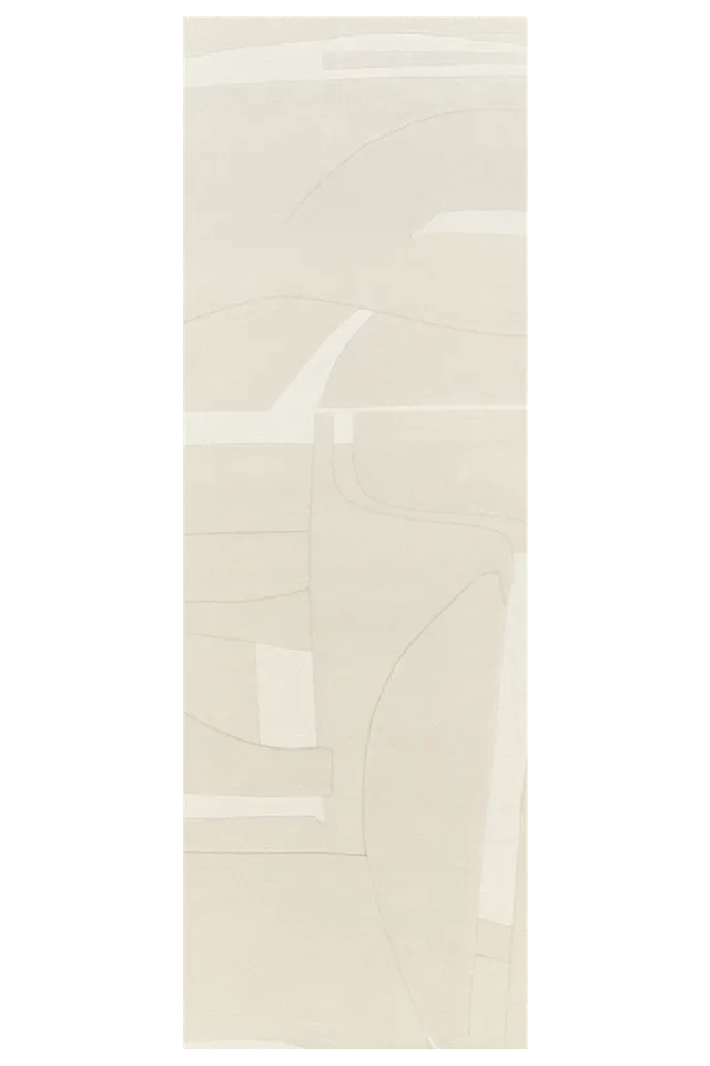toulemonde-bochart-collage-blanc-tapis-blanc-laine-tuft-main image 1