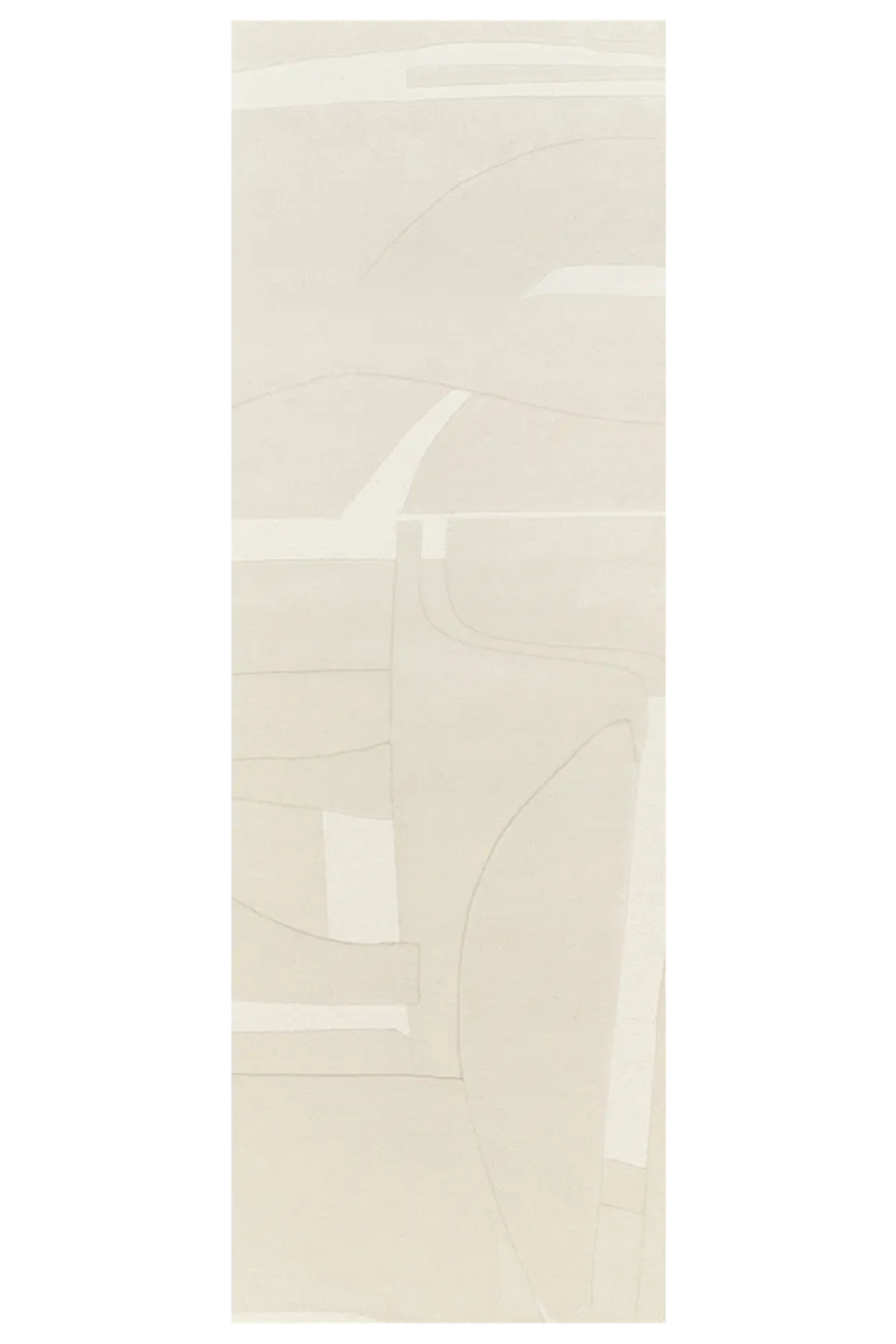 toulemonde-bochart-collage-blanc-tapis-blanc-laine-tuft-main image 1