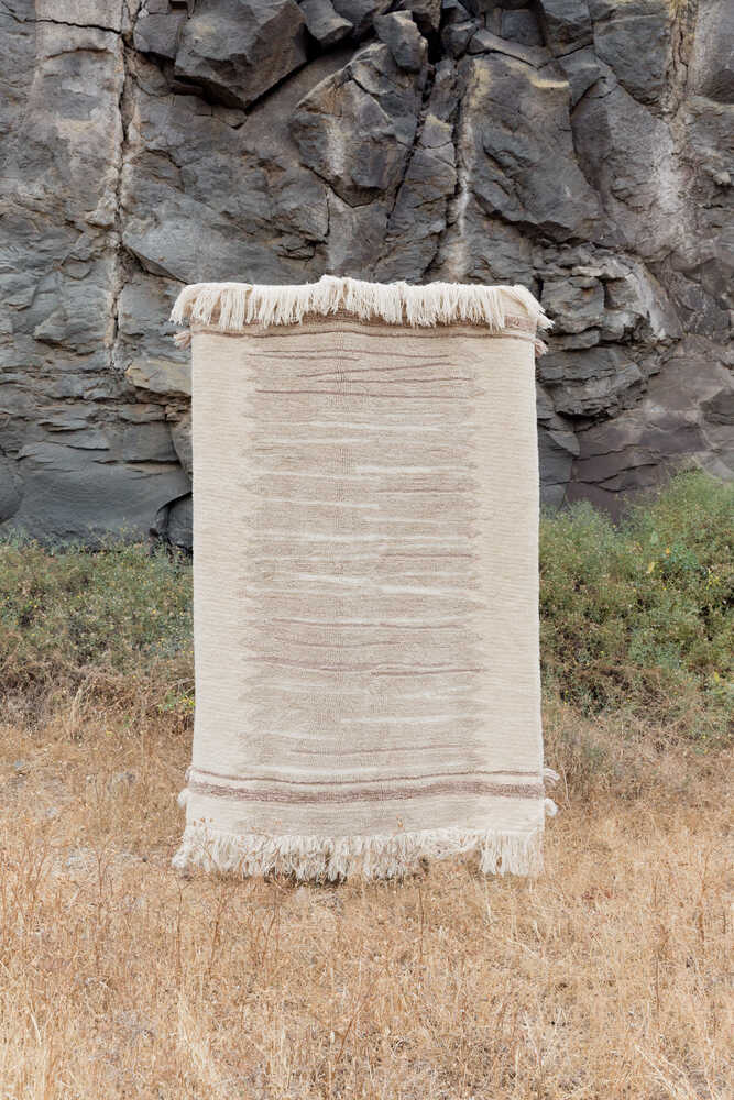lorena-canals-tapis-lavable-woolable-sumak-seashell image 2