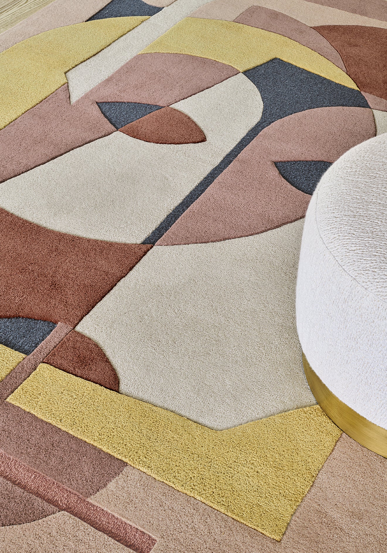toulemonde-bochart-aduma-terracotta-tapis-laine-par-florence-bourel image 6