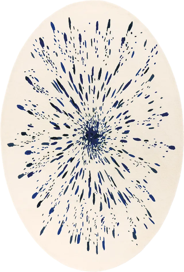 toulemonde-bochart-paint-ovale-tapis-ovale-laine-et-viscose-200x300 image 1
