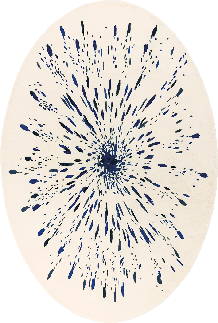 toulemonde-bochart-paint-ovale-tapis-ovale-laine-et-viscose-200x300 image 1