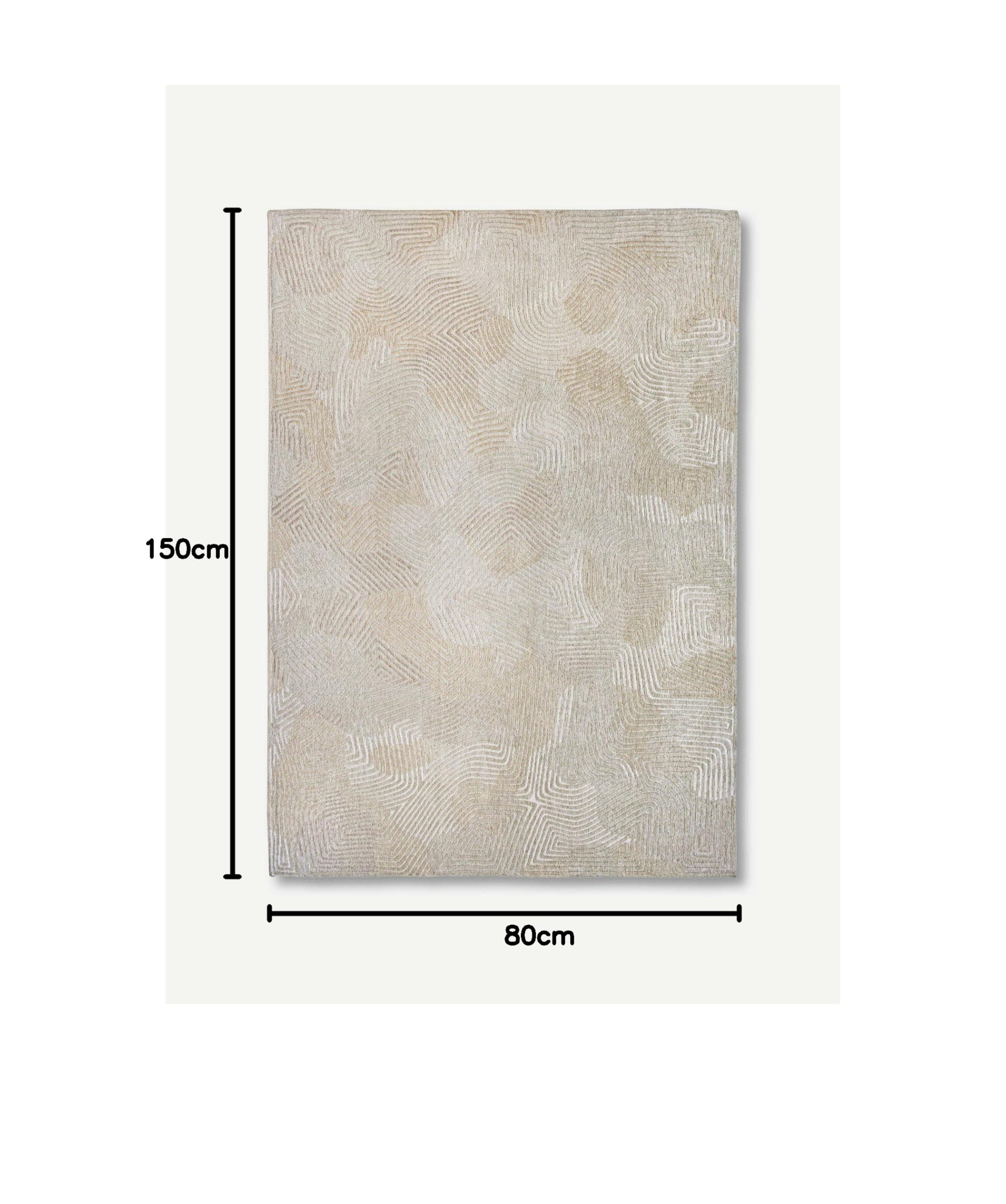 louis-de-poortere-coral-meditation-tapis-structur-80-x-150-cm-shell-beige image 3