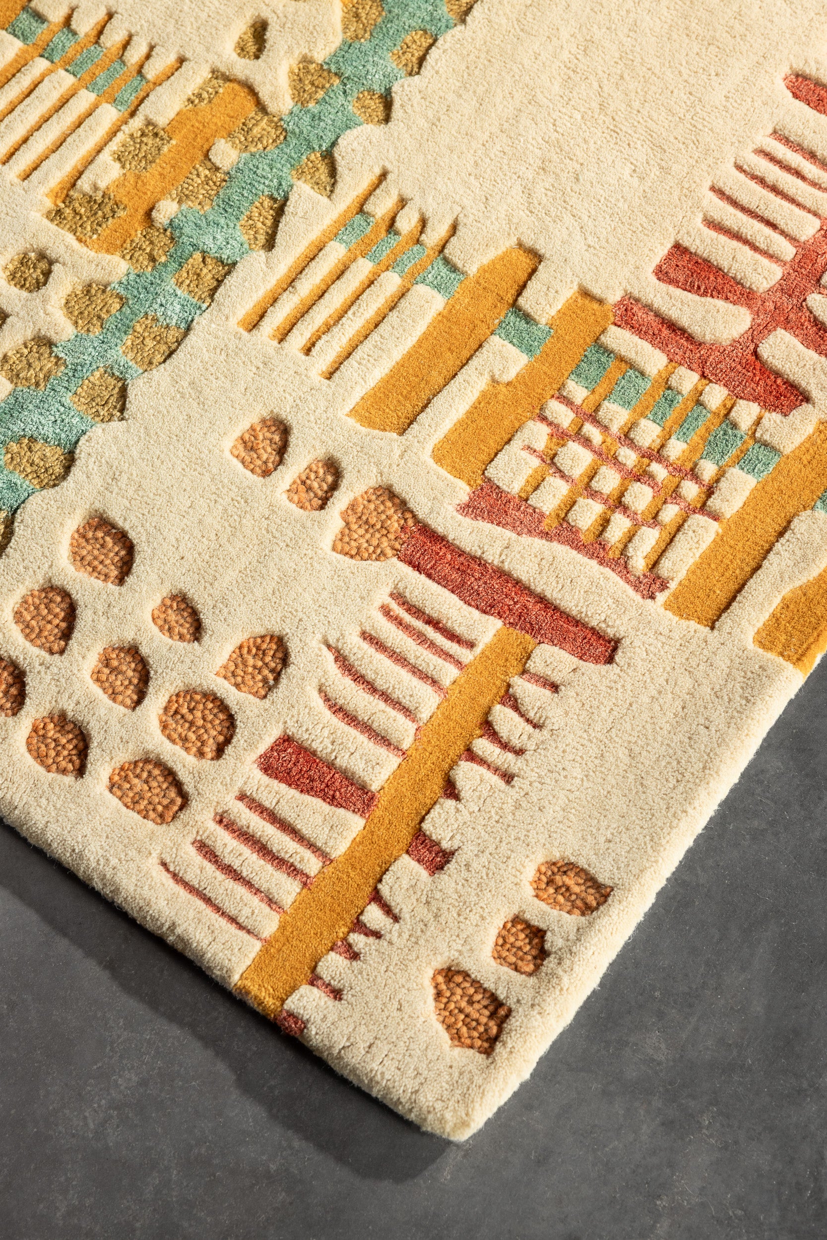 serge-lesage-tapis-hiri-joie-tapis-contemporain-ville-laine-lin-tencel image 3
