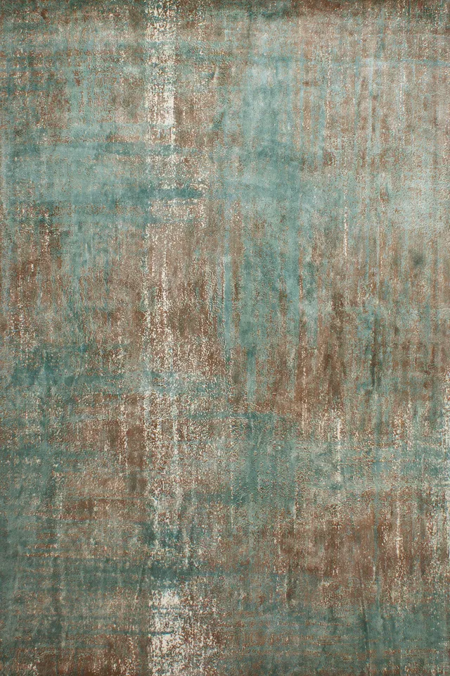 serge-lesage-tapis-alena-bleu-paon-200x300-uni-textur image 1