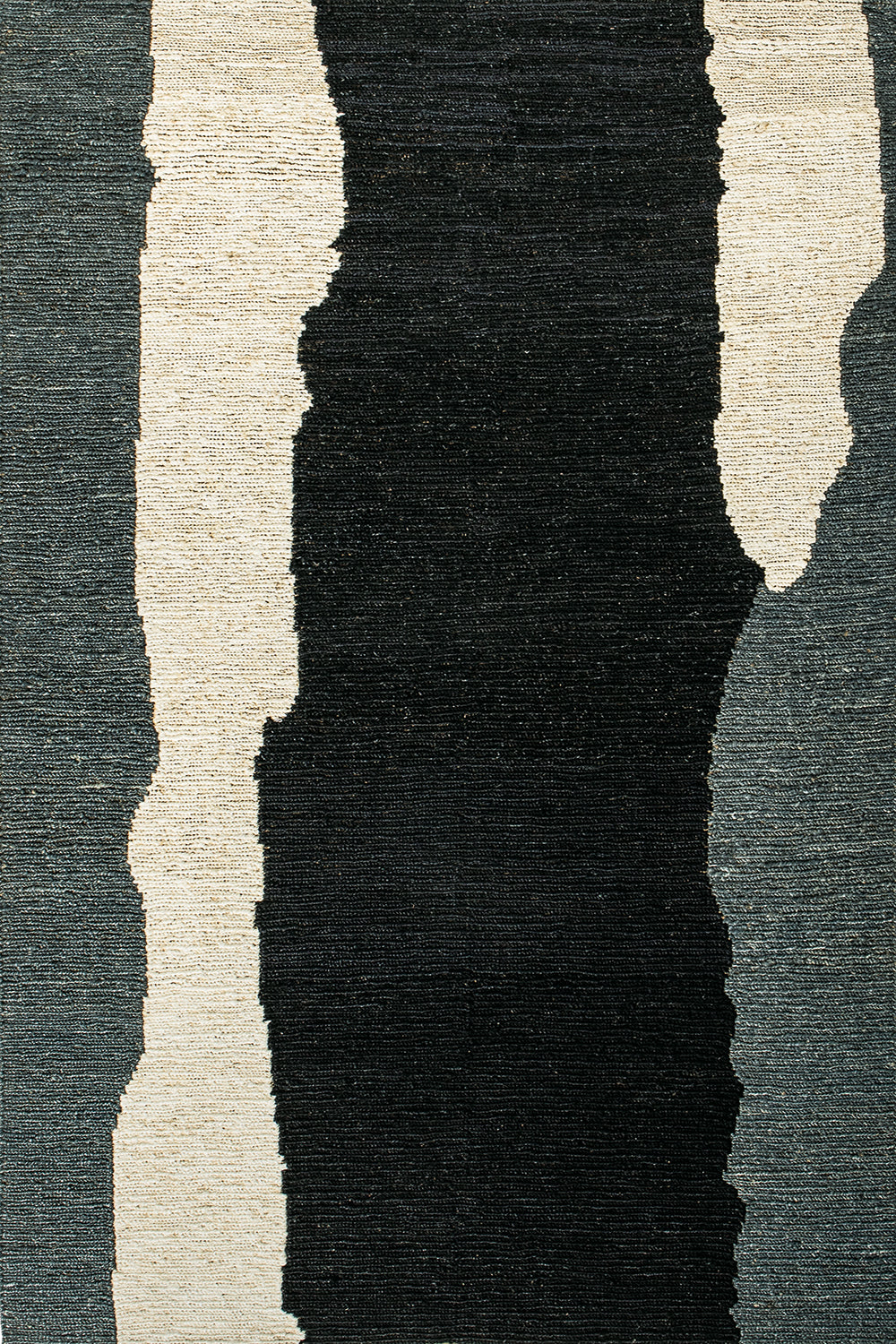 toulemonde-bochart-clair-obscur-tapis-noir-et-blanc-en-chanvre image 1