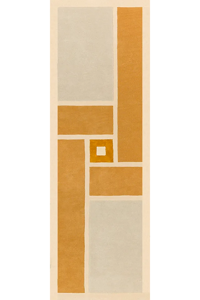 toulemonde-bochart-vintage-runner-beige-80x240-tapis-couloir-laine-et-viscose-fa image 1
