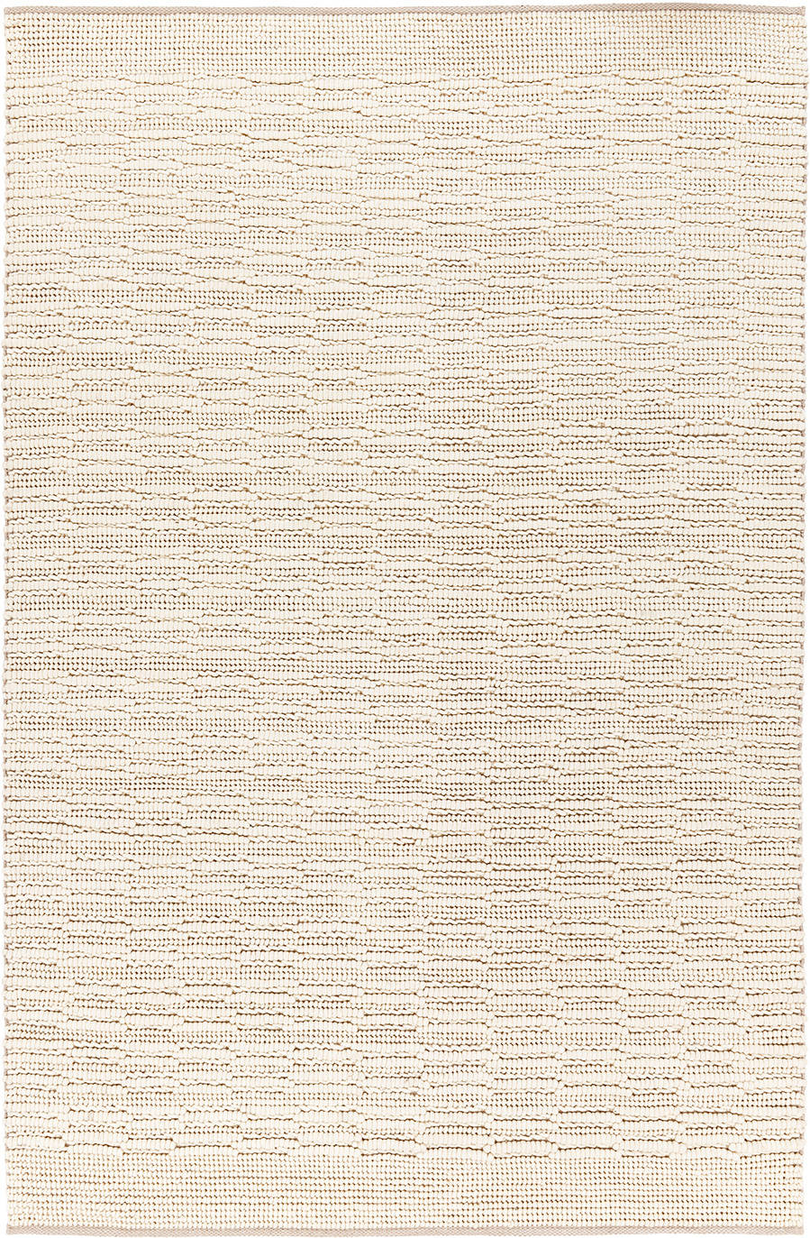 toulemonde-bochart-aravis-neige-tapis-blanc-boucl-laine-et-polyester image 1
