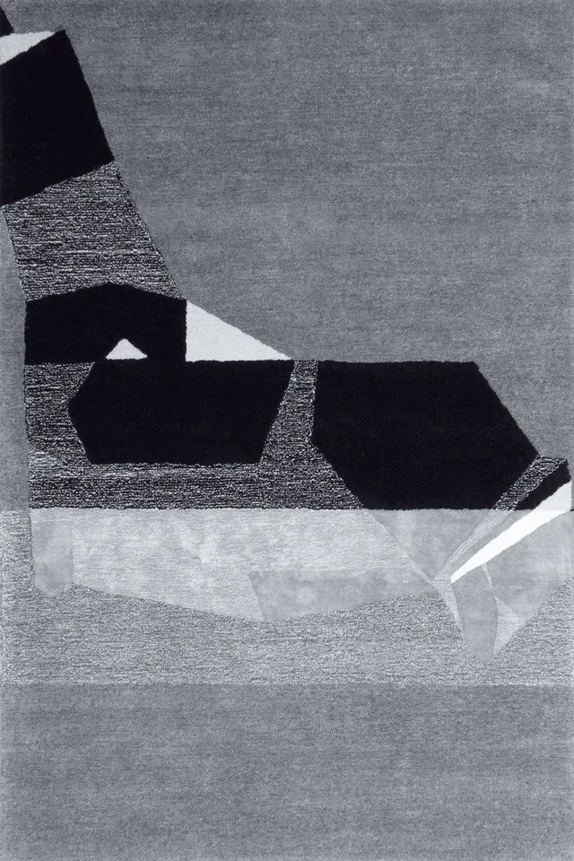serge-lesage-paysage-1-gris-170x240-grand-tapis-uni-textur image 1