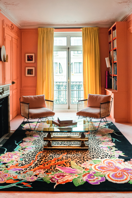 toulemonde-bochart-jungle-forest-tapis-soie-et-laine-motif-jungle image 3