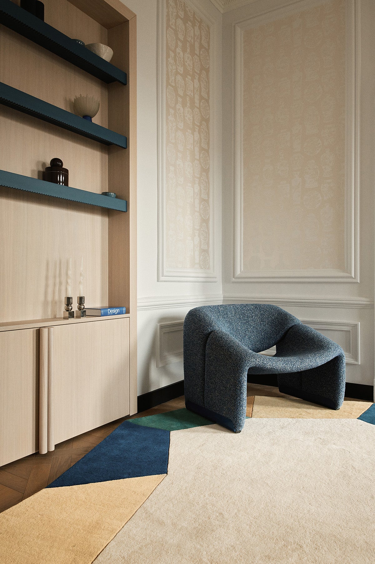 toulemonde-bochart-facette-tapis-g-om-trique-art-d-co image 6