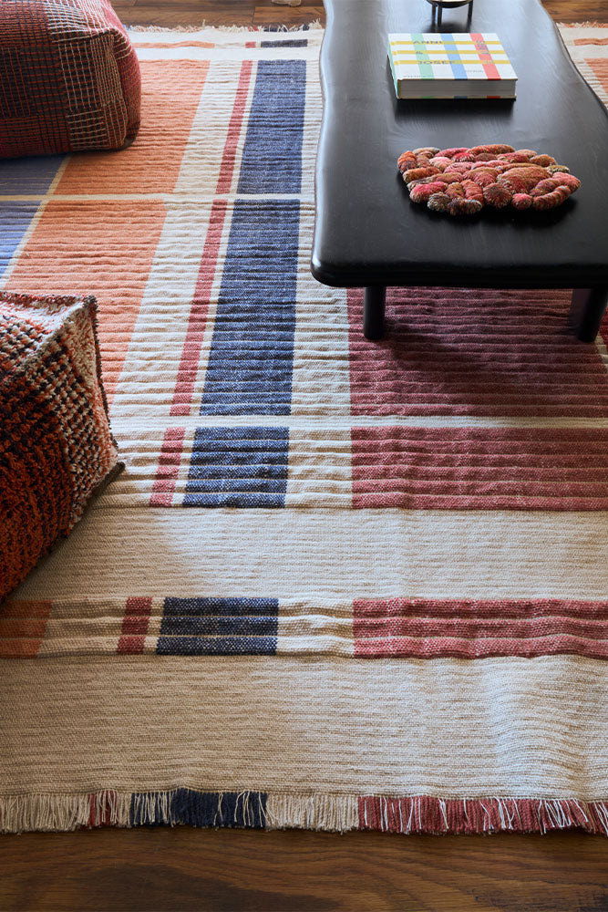 lorena-canals-columns-multi-color-tapis-handloom-laine-et-coton image 5