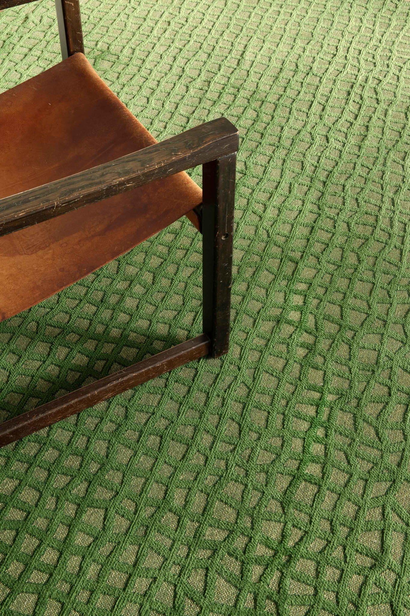 louis-de-poortere-trammel-structures-tapis-structur-80-x-150-cm-vert-alta image 3