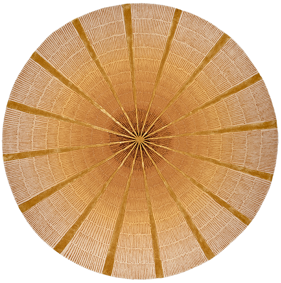serge-lesage-tela-alma-tapis-churuatas-oro image 2
