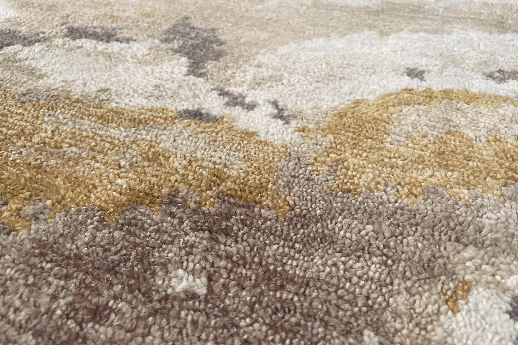 serge-lesage-tapis-target-cr-me-tapis-d-grad-ocre-brun image 2