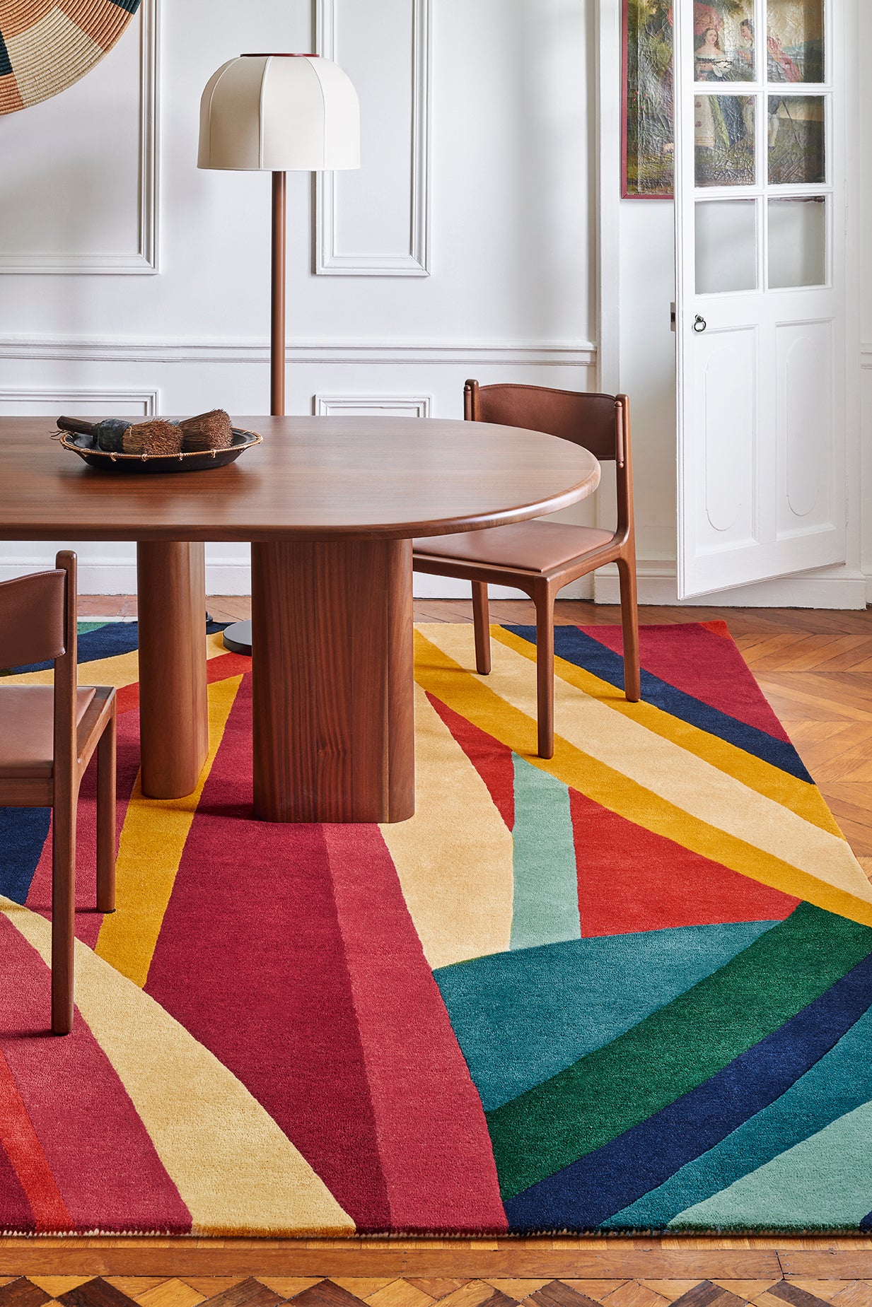 toulemonde-bochart-ipanema-tapis-design-jungle-fuchsia-3 image 2
