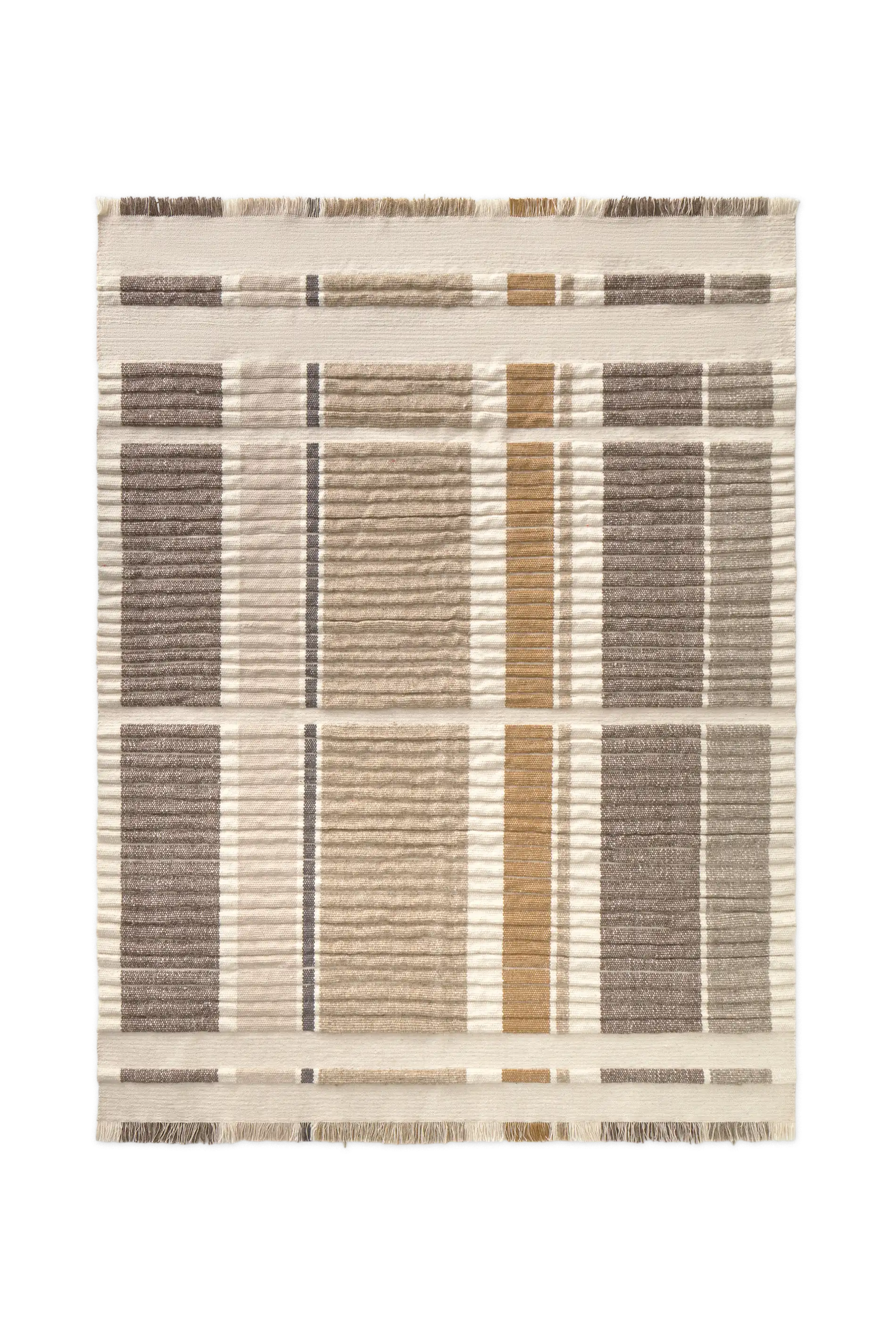 lorena-canals-columns-natural-tapis-handloom-laine-et-coton image 1