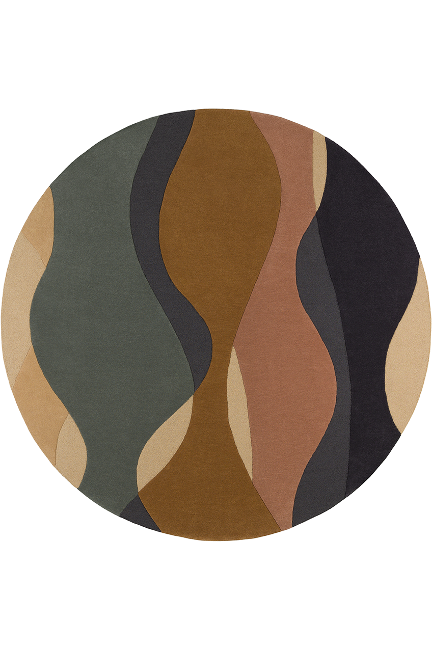 toulemonde-bochart-oc-ane-tapis-rond-multicolore-tuft-main image 1