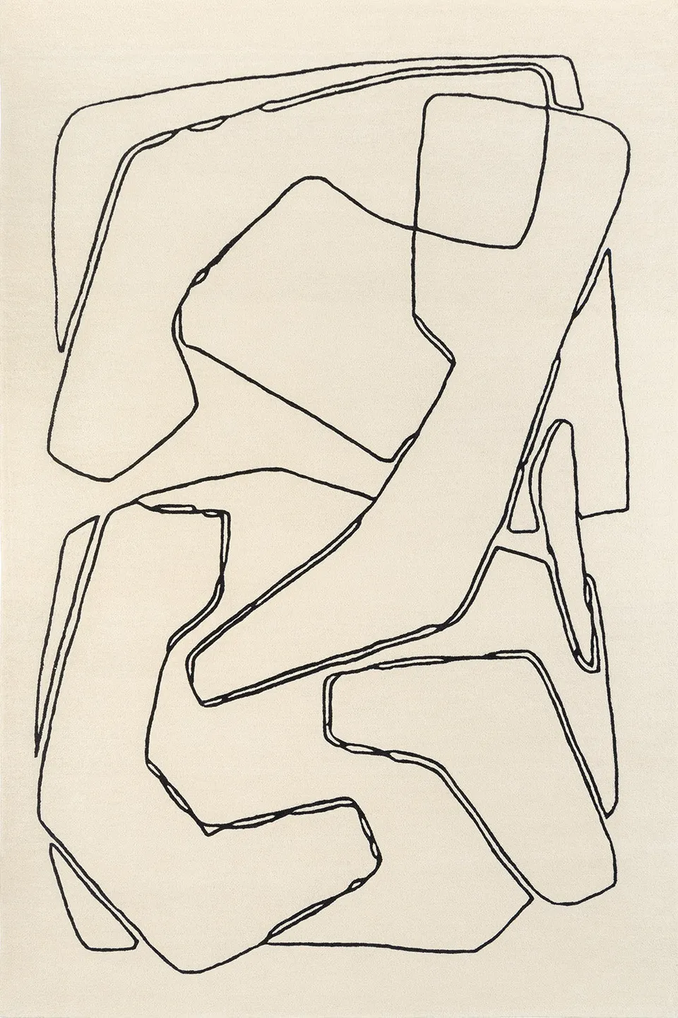 toulemonde-bochart-amalgame-cru-tapis-contemporain-formes-libres image 1