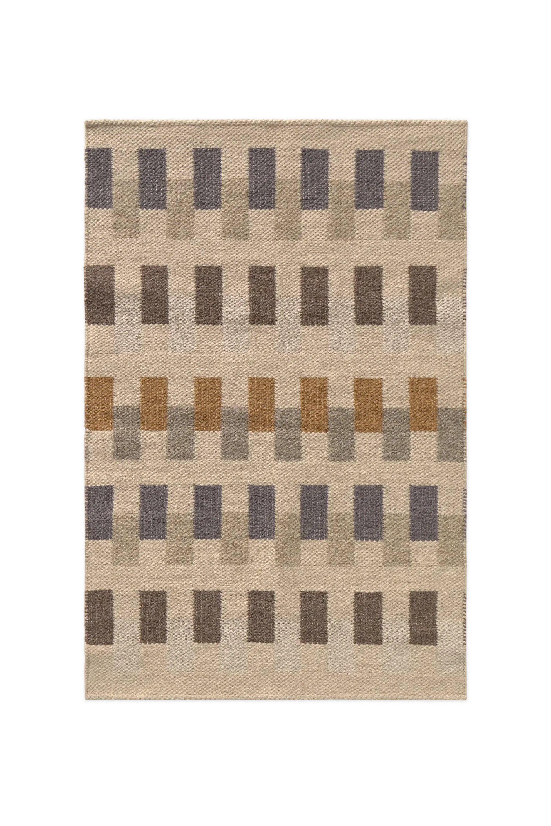 lorena-canals-tapis-handloom-intersecting-natural-tapis-laine-et-coton image 1