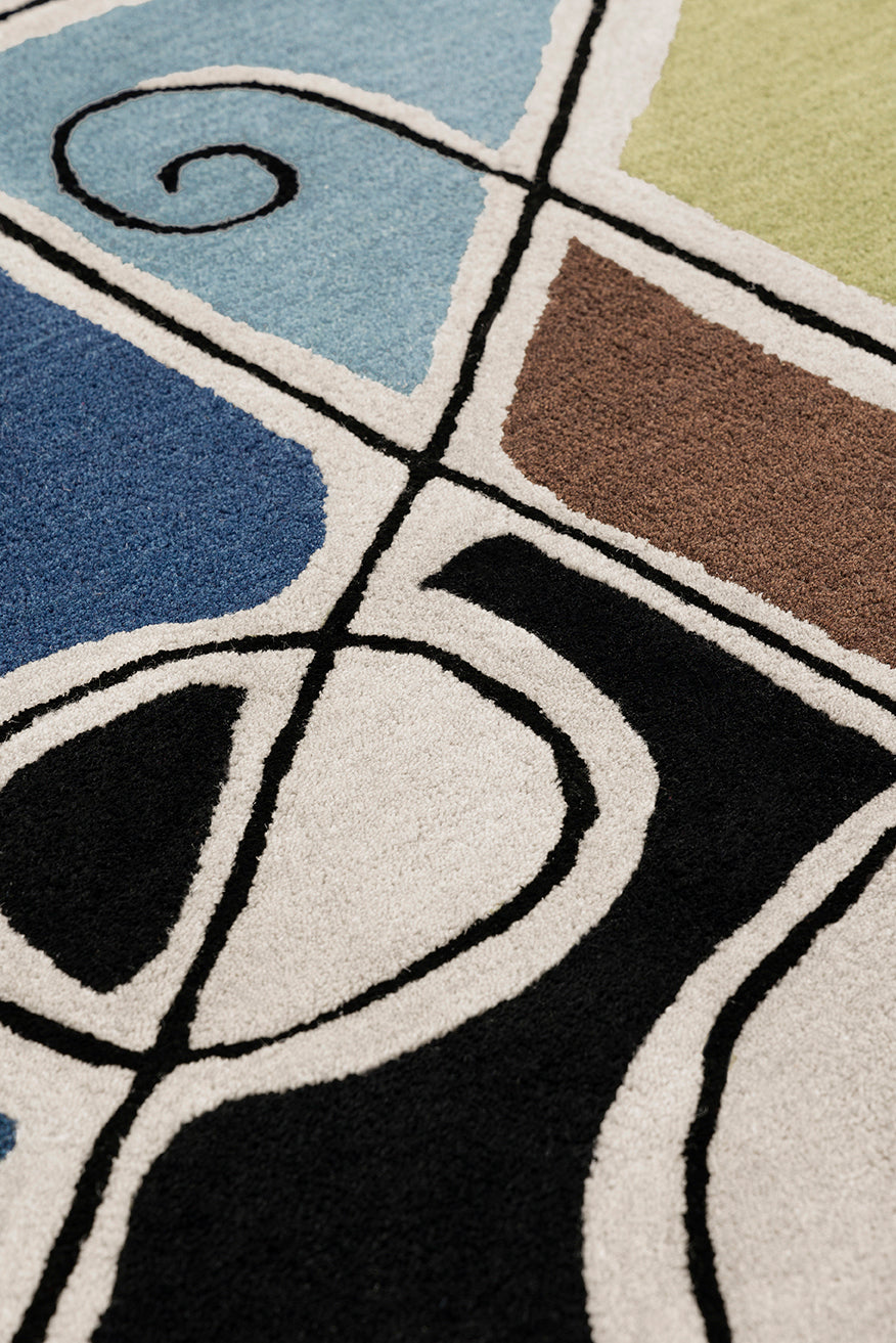toulemonde-bochart-minos-tapis-rond-laine-multicolore-tuft-main image 4