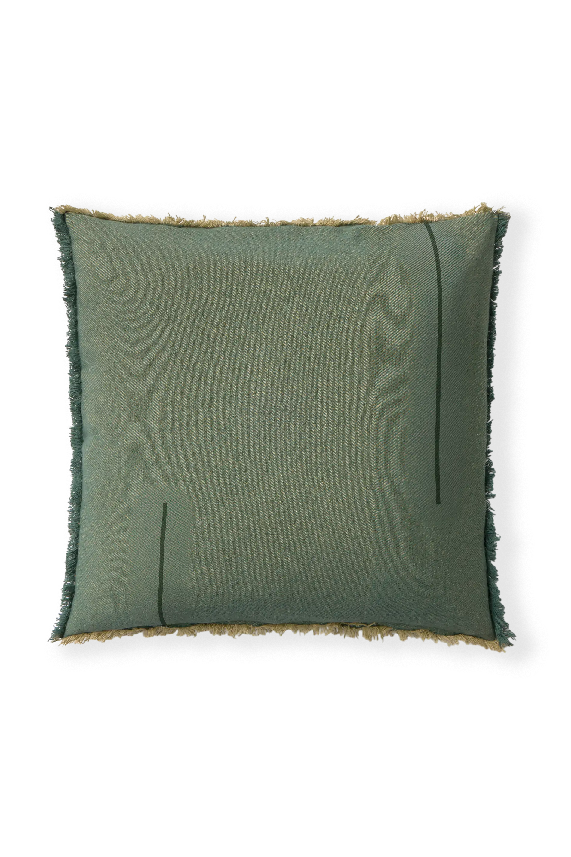 lorena-canals-coussin-carr-vertical-duck-green-coussin-coton-artisanal image 1