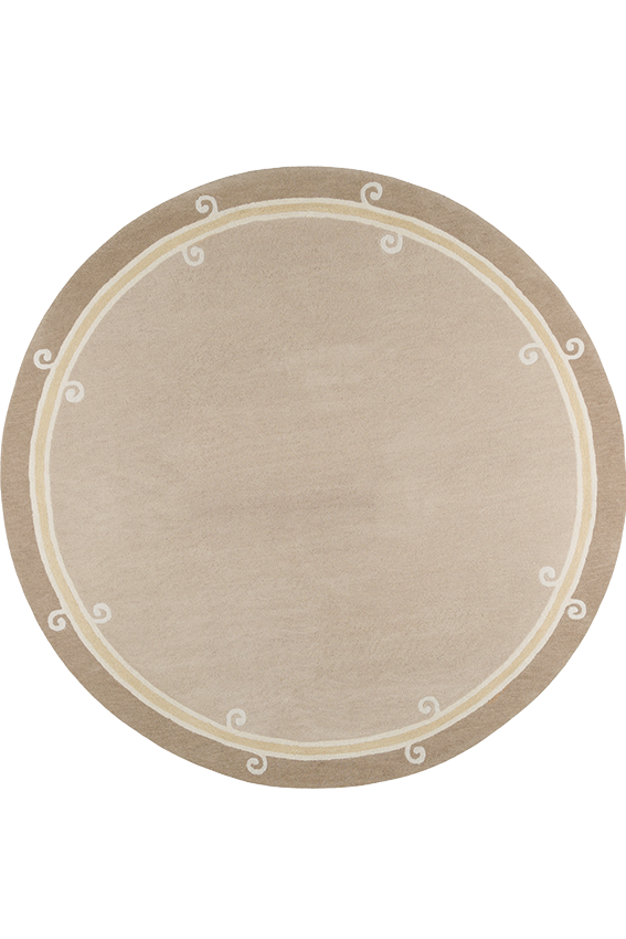 toulemonde-bochart-syracuse-rond-naturel-tapis-rond-beige-laine-tuft-main image 1