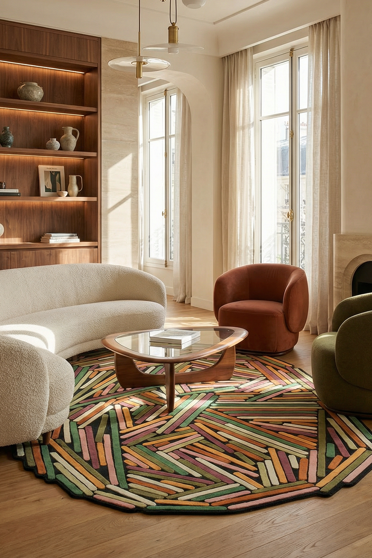 toulemonde-bochart-brindilles-printemps-tapis-multicolore-tuft-main-laine image 2