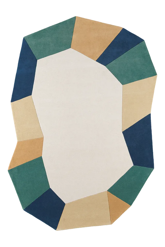 toulemonde-bochart-facette-tapis-g-om-trique-art-d-co image 1