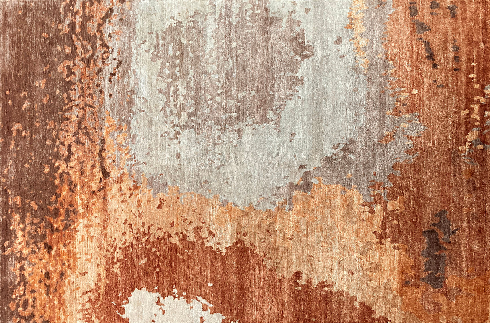 serge-lesage-tapis-granitee-cuir-fauve-tapis-contemporain-seventies image 2