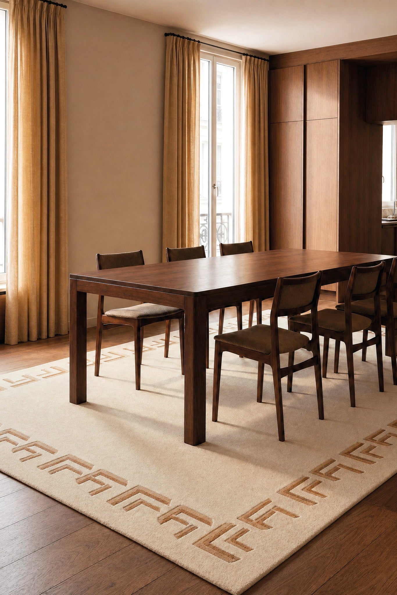 toulemonde-bochart-th-s-e-tapis-contemporain-labyrinthe-soie-v-g-tale image 2