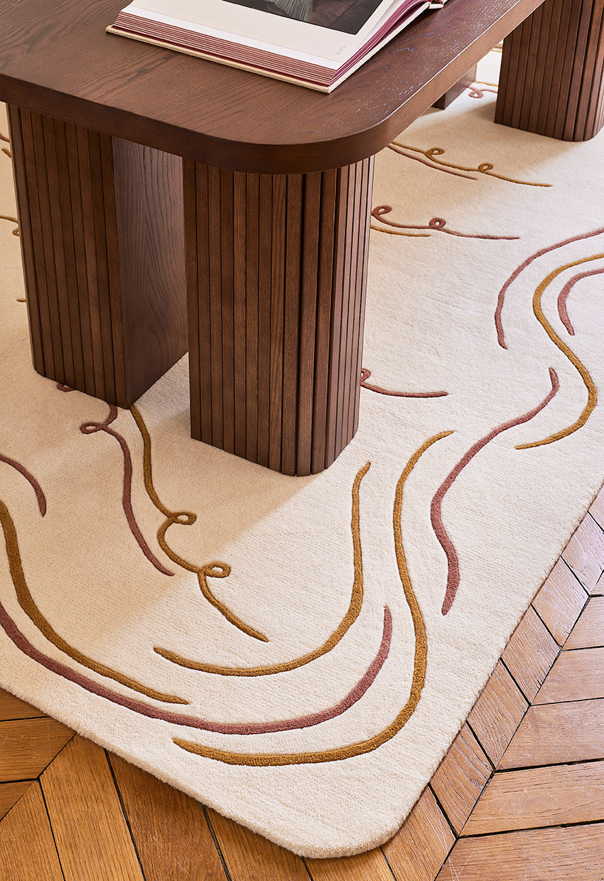 toulemonde-bochart-nazar-cru-brique-tapis-laine-tuft-main image 6