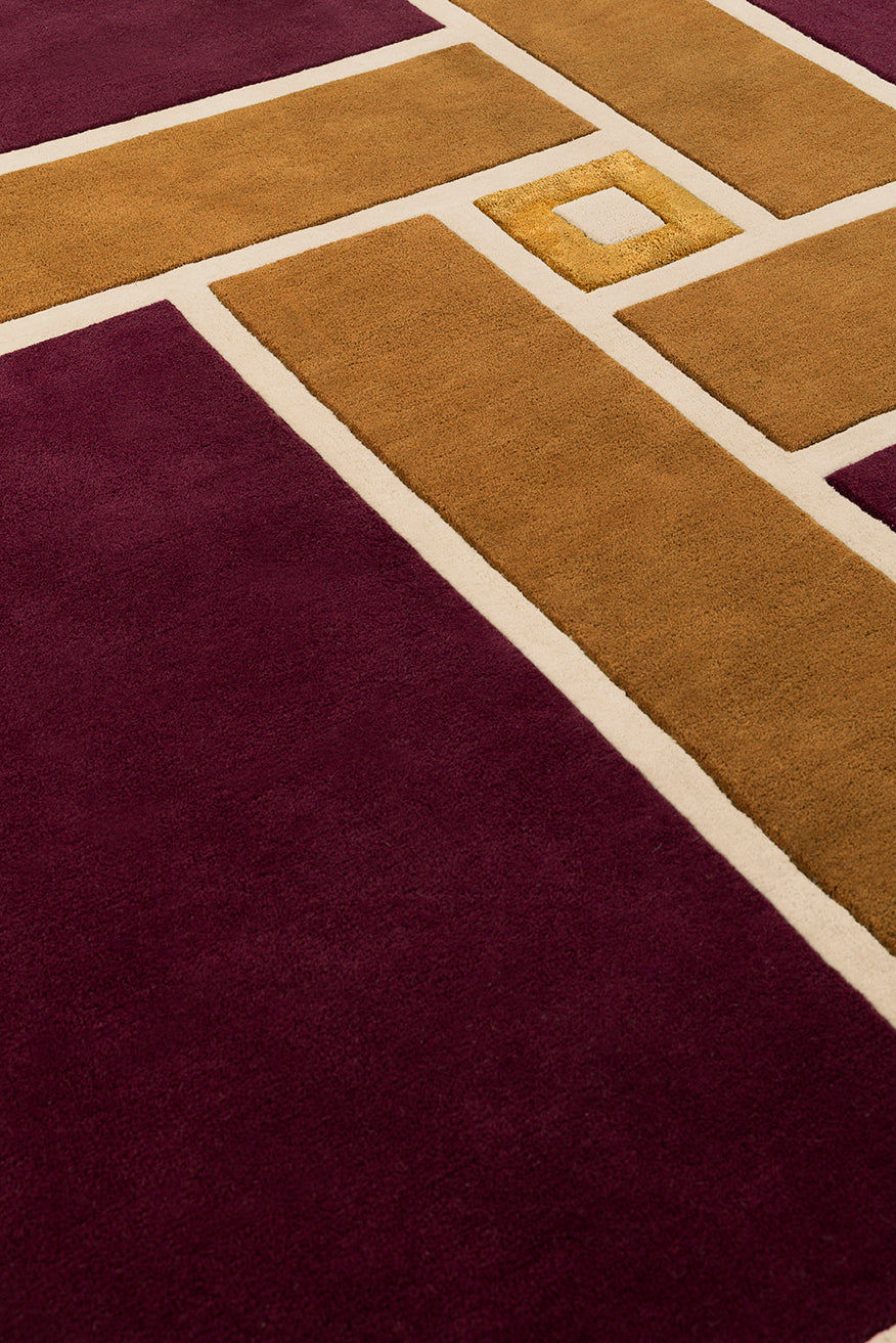toulemonde-bochart-vintage-bordeaux-tapis-tuft-main image 4