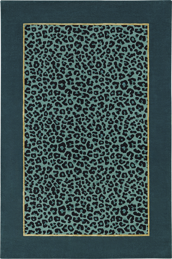 toulemonde-bochart-fauve-aqua-170x240-tapis-l-opard-bleu-laine image 1