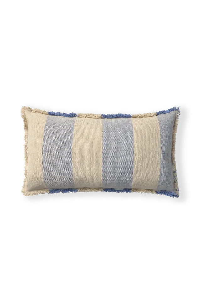 lorena-canals-coussin-rectangulaire-lines-blue image 1