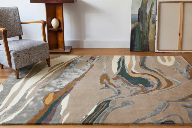 tapis-serge-lesage-fiction-gris-min-ral-tapis-doux-laine-et-soie image 1