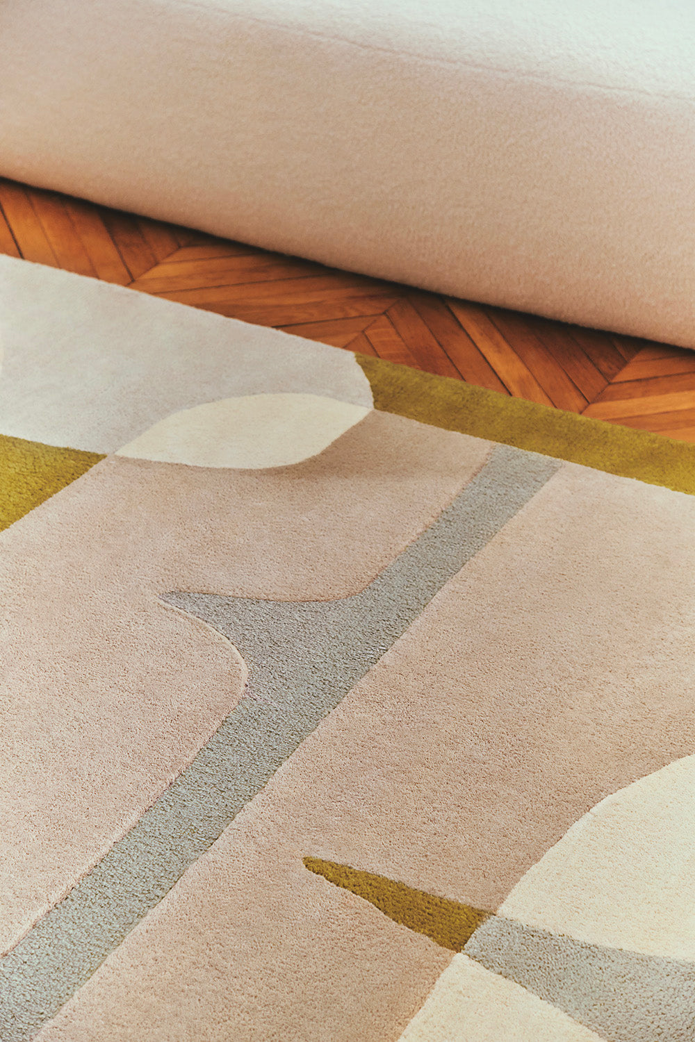 toulemonde-bochart-sirocco-tapis-ocre-en-laine-de-nouvelle-z-lande-tuft-main image 5