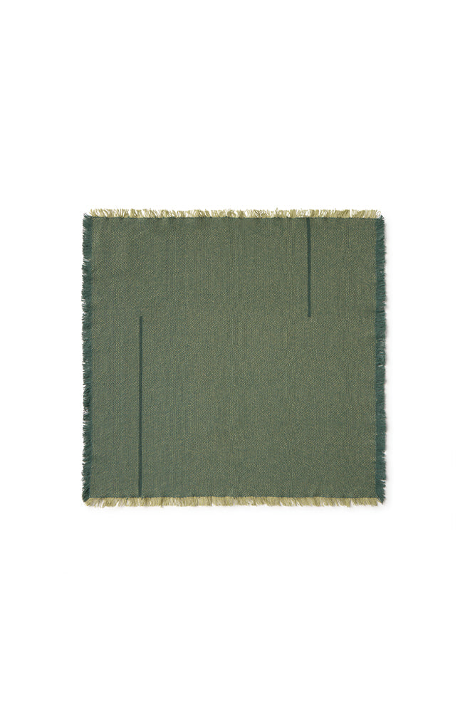 lorena-canals-chroma-stripes-set-de-4-serviettes-vertical-duck-green image 3