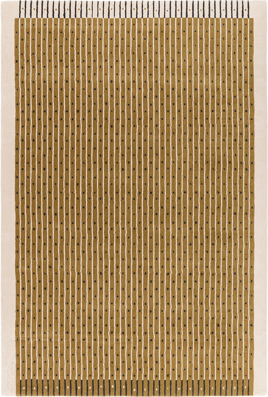 toulemonde-bochart-exclamation-tabac-tapis-brun-laine-andr-e-putman image 1