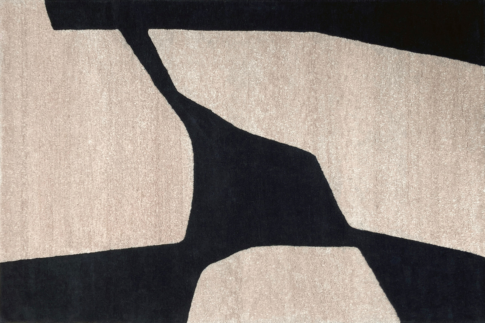 serge-lesage-tapis-limaa-noir-blanc image 2